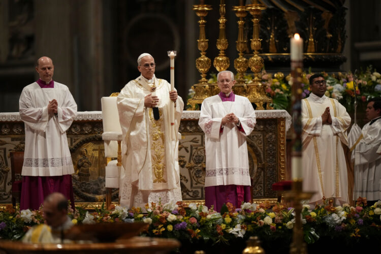 Pope Leo XIV celebrates first Easter vigil, calls for harmony and peace ...